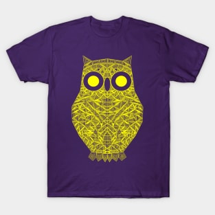 Geometric Owl 5 T-Shirt